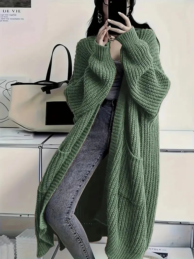 Long Knit Cardigan